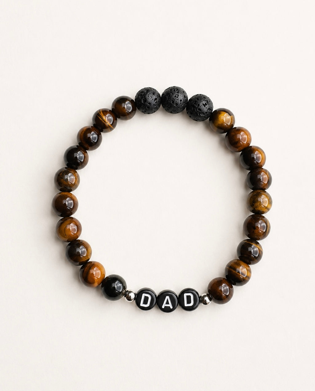 FLINT Men’s Natural Stone DAD Bracelet