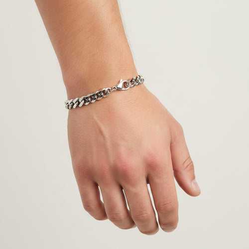 ATLAS Stainless Steel Emperor Chain Men’s Bracelet