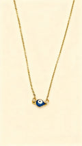 NAZAR 18K Gold Plated Evil Eye Chain Necklace