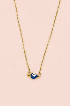 NAZAR 18K Gold Plated Evil Eye Chain Necklace