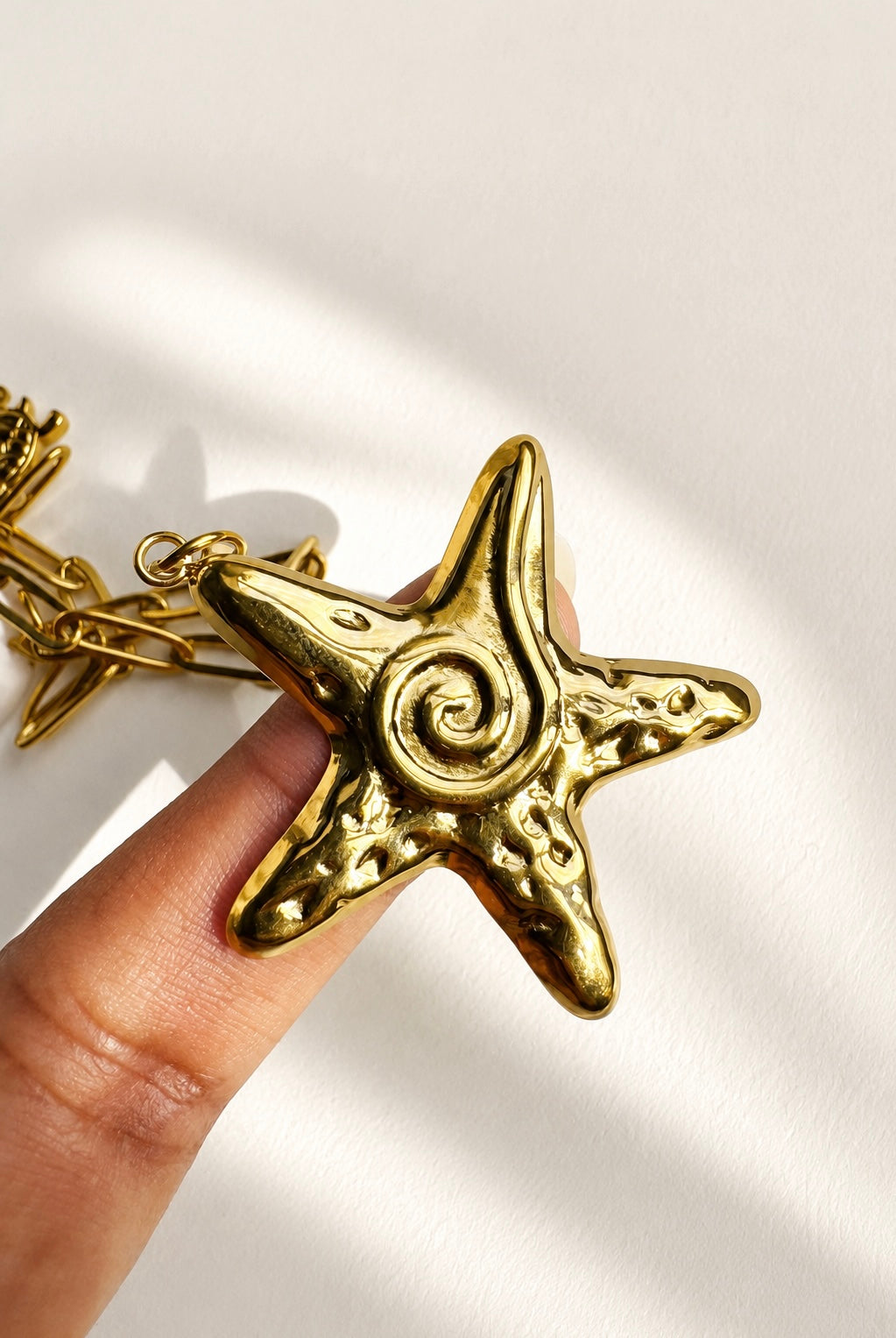 MAREA 18K Gold Plated Coastal Charm Necklace