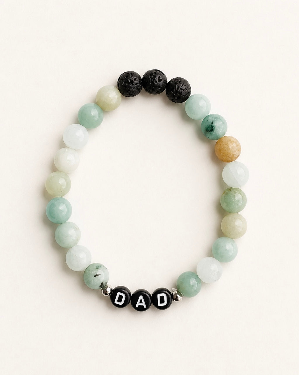 RIDGE Men’s Natural Stone DAD Bracelet