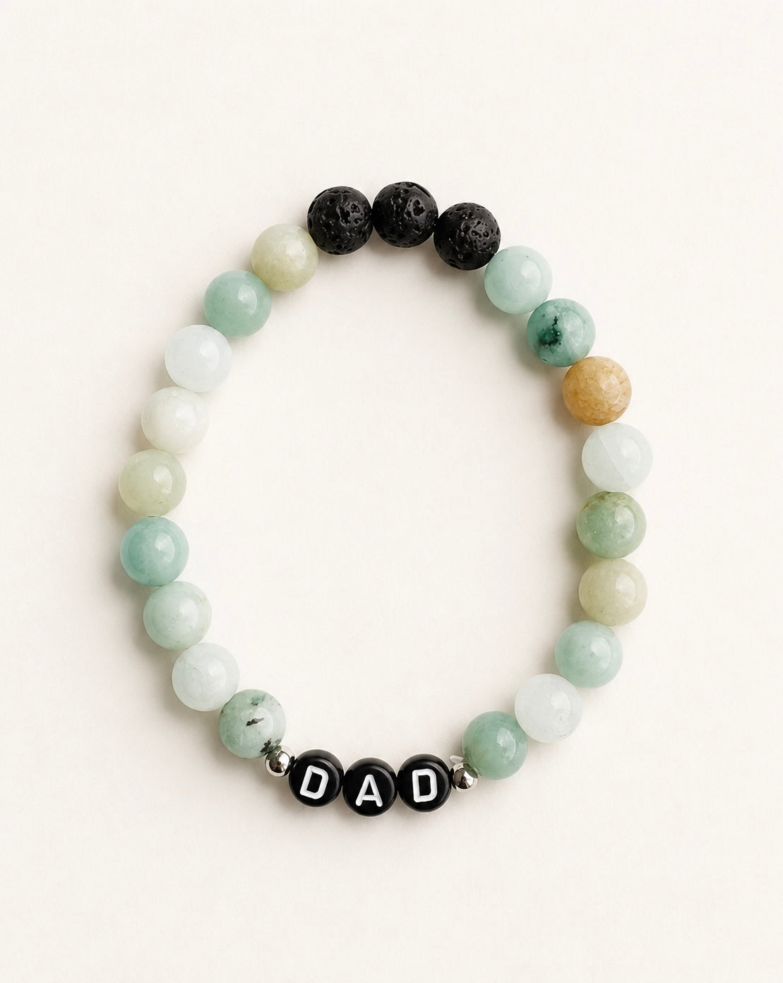 RIDGE Men’s Natural Stone DAD Bracelet