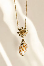 Marina Shell Bloom Necklace