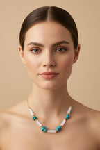 Azure Cove Stone Necklace