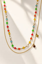 HEART POP 18K Gold Plated Layered Heart Necklace