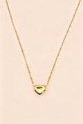 AMOUR 18K Gold Plated Heart Necklace
