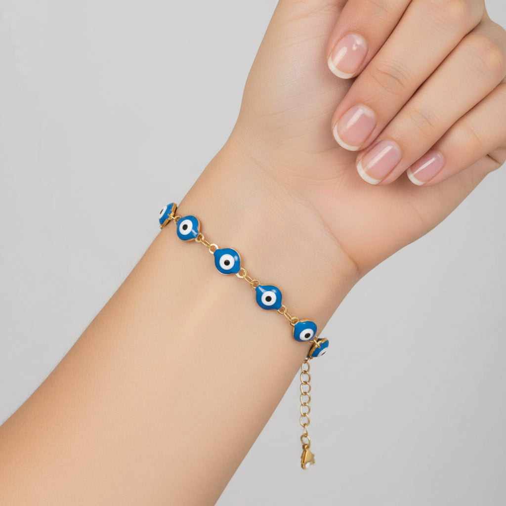 ELIN 18K Gold Plated Chain Bracelet – 6mm