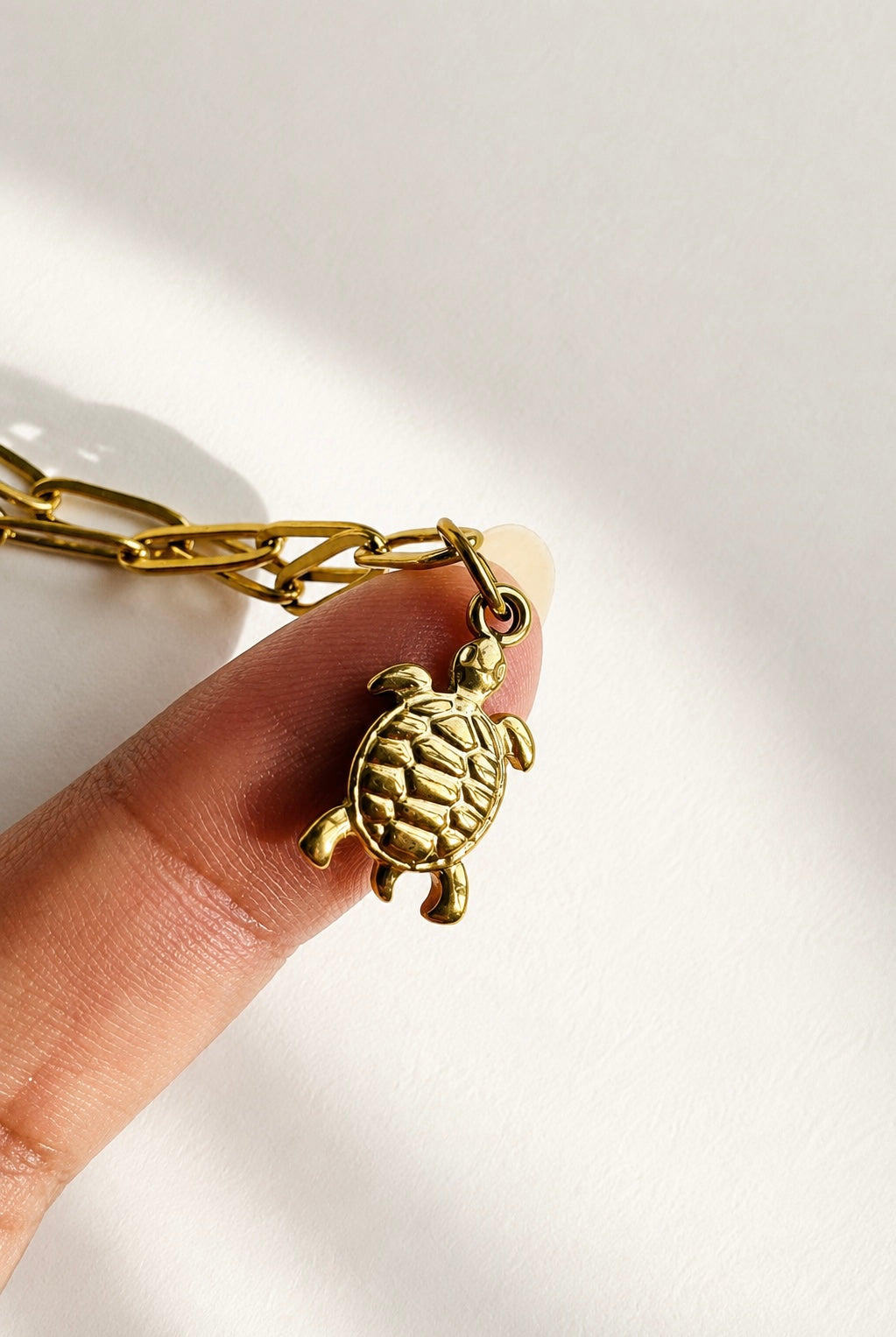 MAREA 18K Gold Plated Coastal Charm Necklace