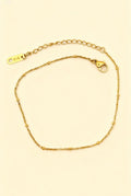 ELIN 18K Gold Plated Chain Anklet
