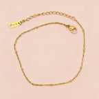 ELIN 18K Gold Plated Chain Anklet