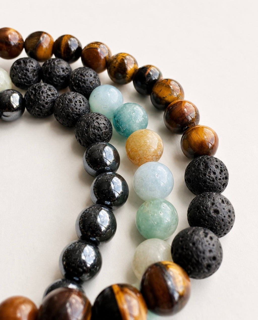 FLINT Men’s Natural Stone DAD Bracelet