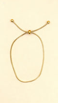 TALIA 18K Gold Plated Adjustable Chain Bracelet
