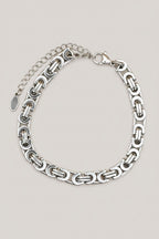 KAI Stainless Steel Emperor Chain Men’s Bracelet