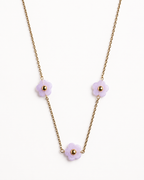 ROSELLA 18K Gold Plated Flower Necklace