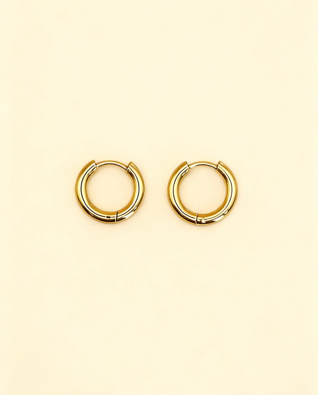 ARIA 18K Gold Plated Mini Hoop Earrings (10 mm)