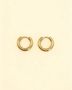 ARIA 18K Gold Plated Mini Hoop Earrings (10 mm)