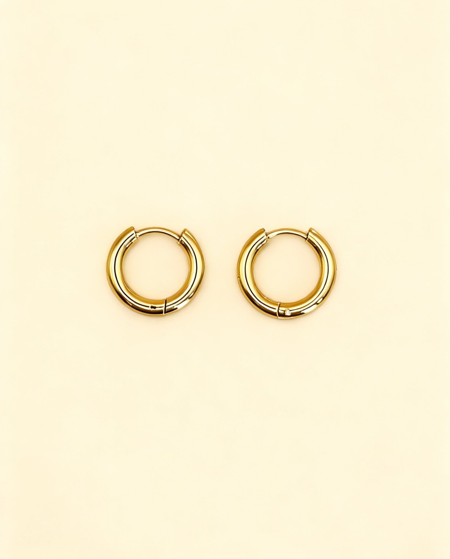 ARIA 18K Gold Plated Mini Hoop Earrings (10 mm)