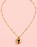 LUNA 18K Gold Plated Heart Necklace