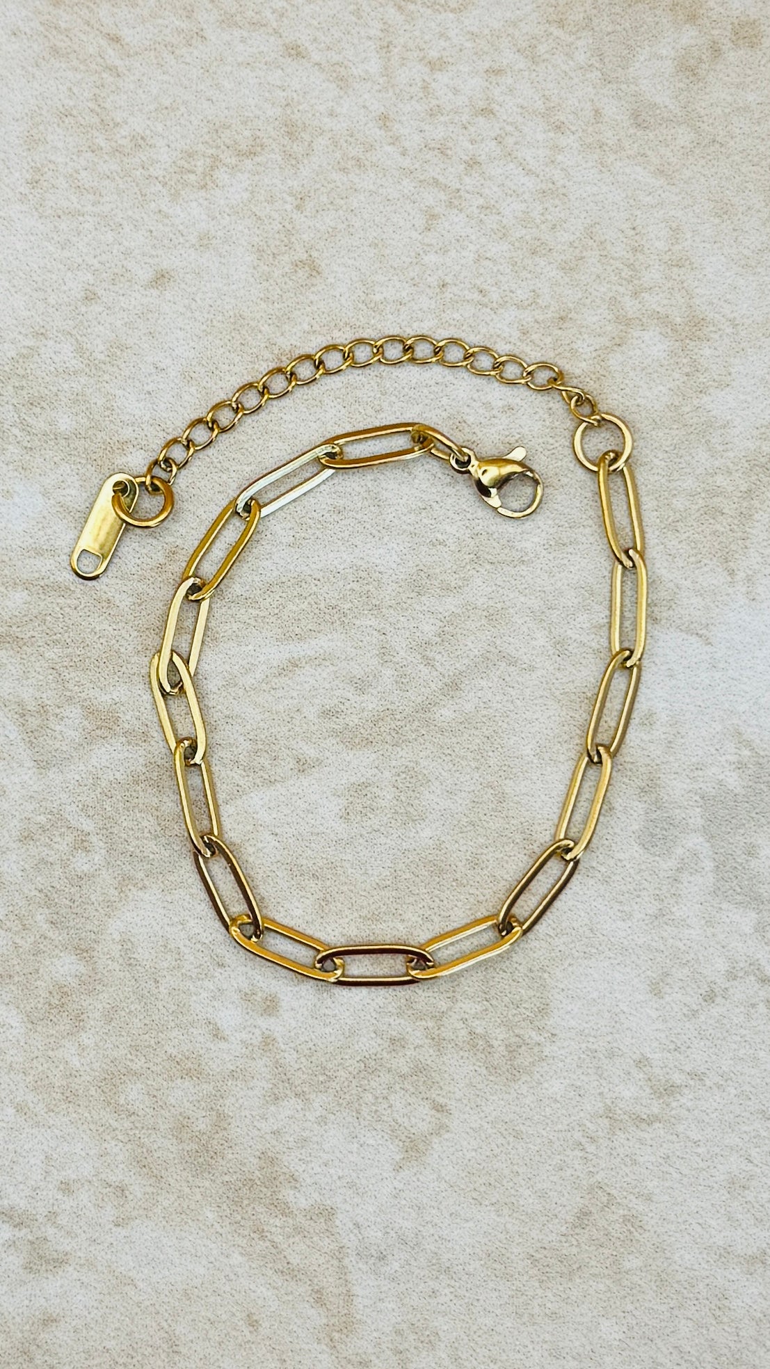 AMARA 18K Gold Plated Chain Bracelet
