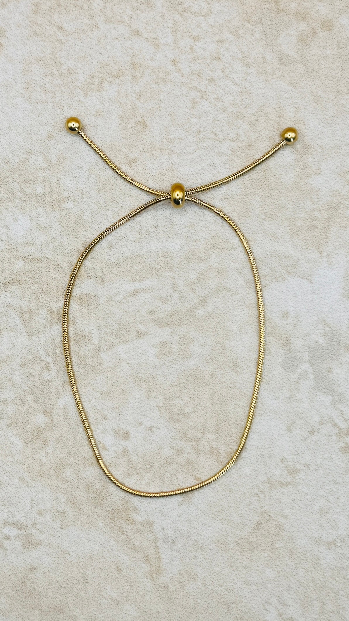 TALIA 18K Gold Plated Adjustable Chain Bracelet