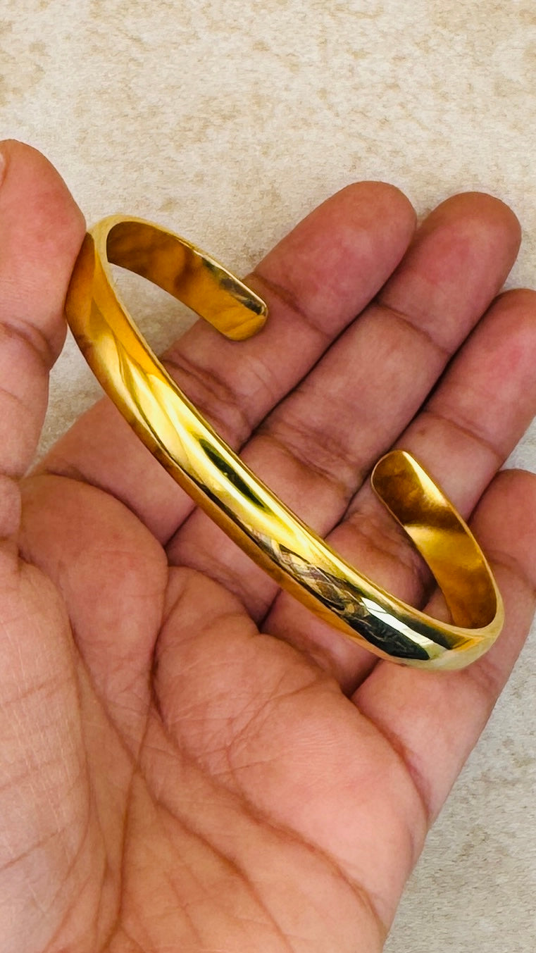 SOREL 18K Gold Plated Cuff Bracelet