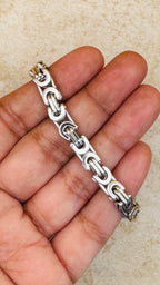 KAI Stainless Steel Emperor Chain Men’s Bracelet